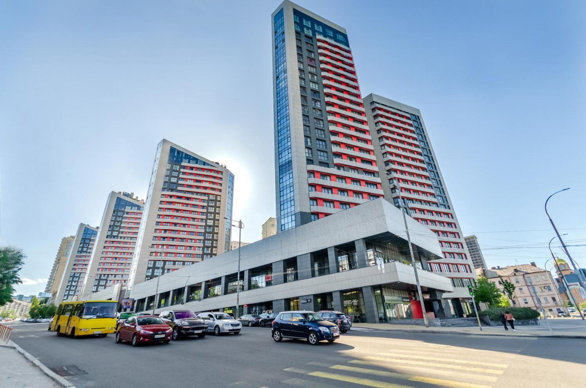 Petrovdom 234-241-86-96 In City View Apartments At Rc Kvartet,Near Central Railway Station Kiev Eksteriør billede