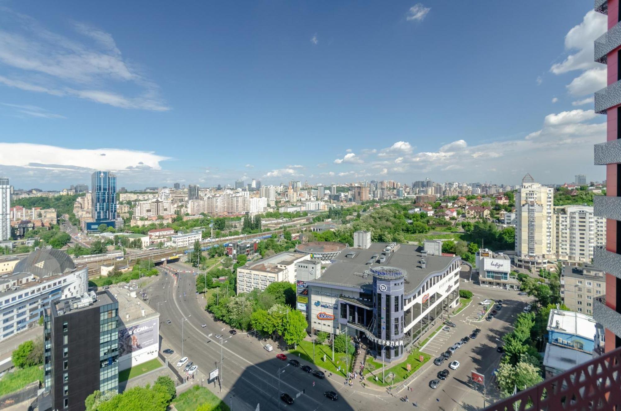 Petrovdom 234-241-86-96 In City View Apartments At Rc Kvartet,Near Central Railway Station Kiev Eksteriør billede